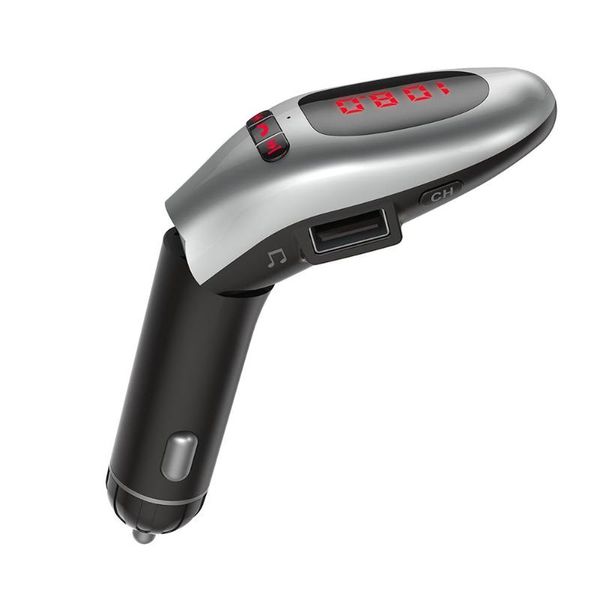 

bluetooth car hands-kit fm transmitter mp3 player 3.1a usb charger