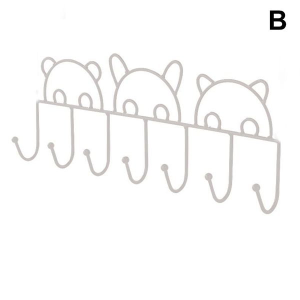 

metal hook no drill space saving clothes rack organizer for home bathroom mu