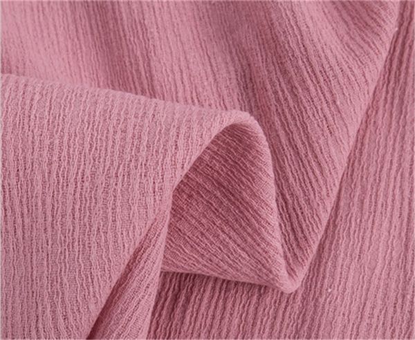 

cotton crepe dyeing cloth woven cotton crepe fabric for pants and fashion, Black;white