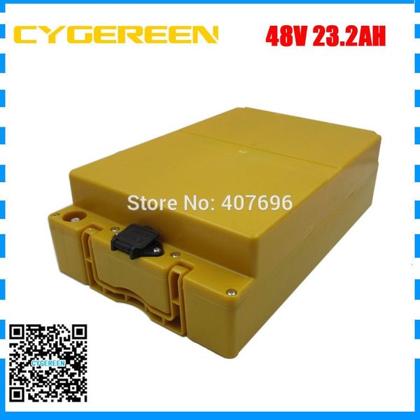 

48v 23ah e-велосипед литий-ионная аккумуляторная батарея 48в 23.2ah 750w литий-ионный аккумулятор использовать ncr pf 2900mah cell встроенны