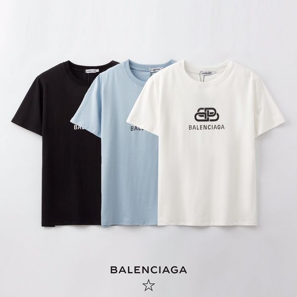 

2020 summer designer t-shirt men's shirt luxury letter embroidery t-shirt men's clothing short-sleeved t-shirt men tees01, White