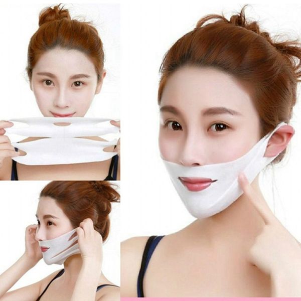 

Facial thin face ma k limming bandage kin care belt hape lift reduce double chin face ma k face thining band rra938