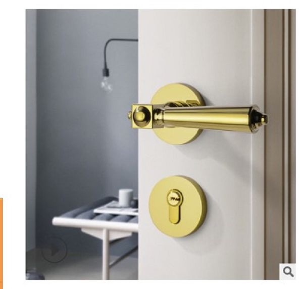 

2020 высокое качество дверные замки простой свет роскошь цинкового сплава отдельные серии дверных замков в различных стилях и цветах дверные