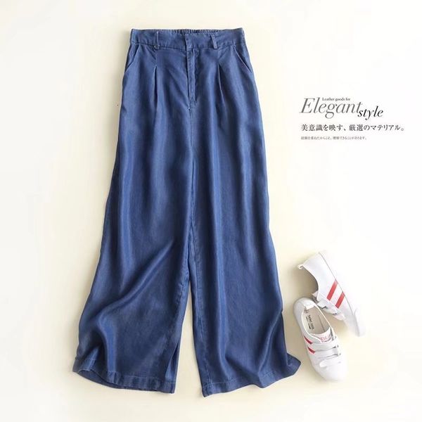 

женские брюки широкие брюки твердые denim ноги с поясом bow blue light blue jeans palazzo брюки эластичный пояс повседневный весна лето брюк, Black;white