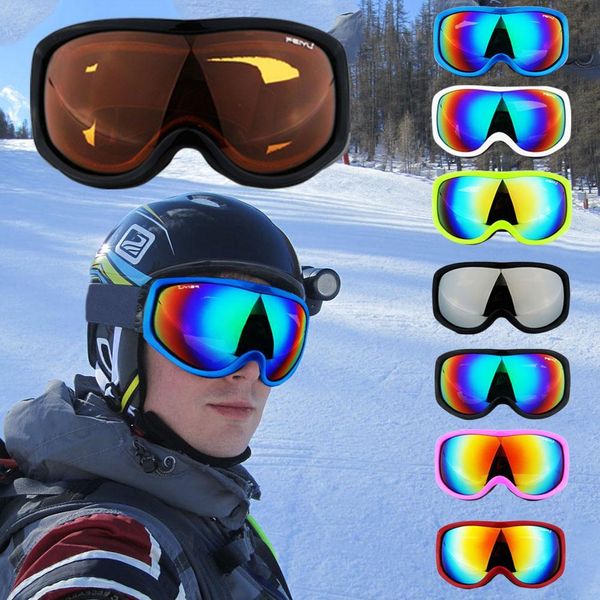 

ski goggles double layers uv anti-fog big ski mask glasses skiing snow snowboard goggles men women eyewear
