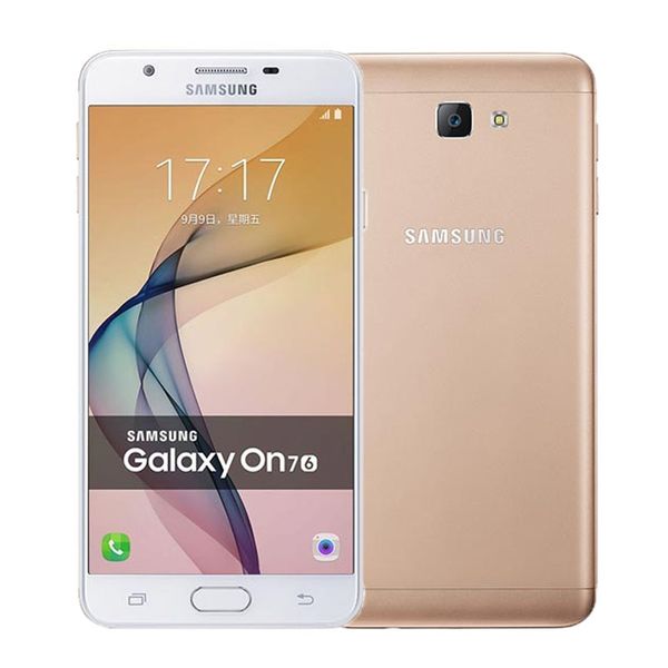 Telefono cellulare ricondizionato originale Samsung Galaxy On7 2016 G6100 Dual SIM 5,5 pollici Octa Core 3 GB RAM 32 GB ROM 13 MP Android 4G LTE