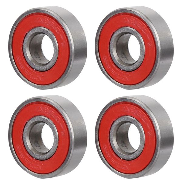 

608rs bearing 8*22*7 mm ( 8 pcs ) abec-5 skateboard scooter 608 2rs ball bearing miniature skate roller 608-2rs 608 rs bearings nmovn