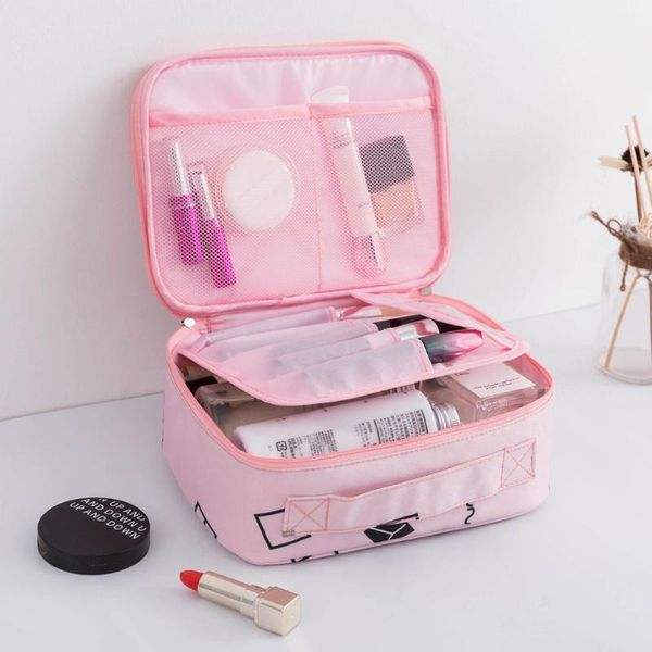 

портативный косметический мешок путешествие outdoor girl макияж сумка водонепроницаемый женщина мытье туалетного макияж органайзер для хране