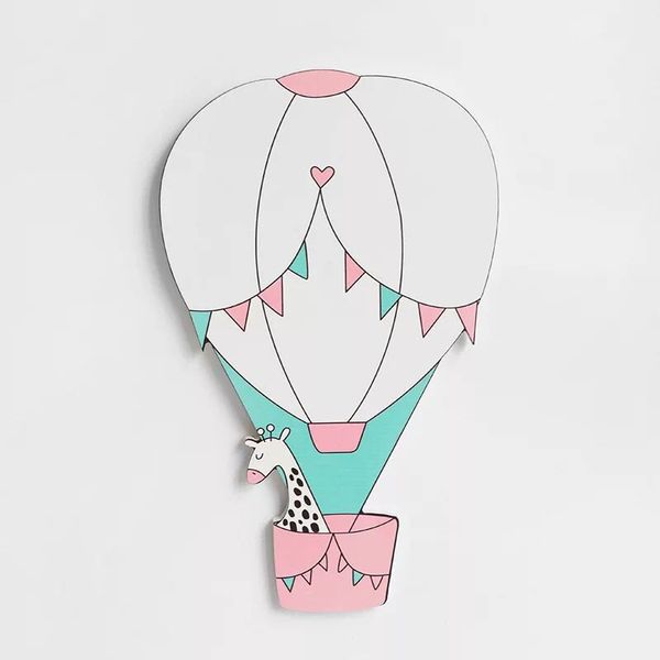

nursery room decor nordic balloon 3d wall stickers for baby kids rooms wall stickers baby gir pink balloon