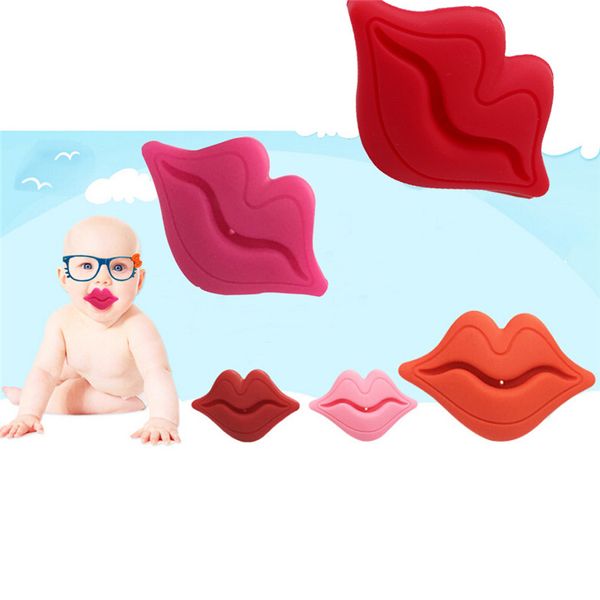 

utensils funny baby pacifier flatware kiss mouth joke prank infant soother teether dummy nipples non-toxic safety baby tools