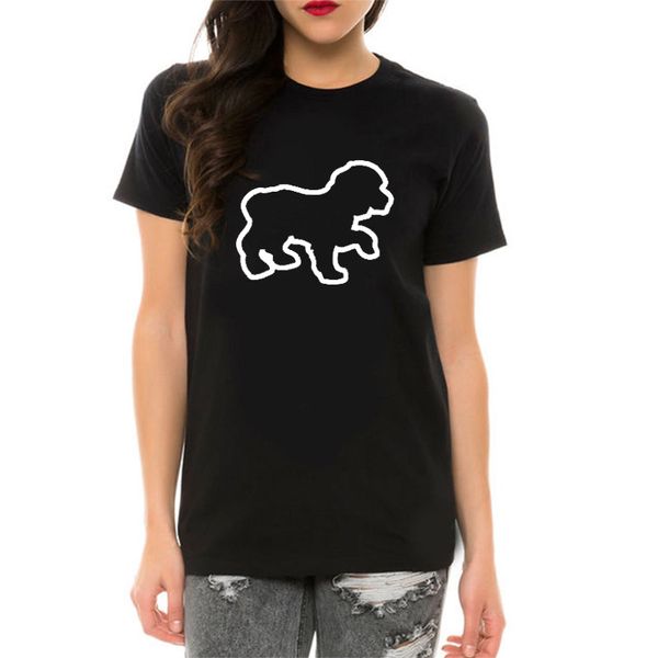 

new arrival women t-shirt cotton short sleeve funny dog graphic summer streetwear fashion tshirt women loose clothes brand, White