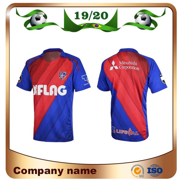 

20/21 j1 league f.c. tokyo soccer jerseys 2020 tokyo home blue soccer shirt oliveira kajiyama nagai togashi football uniform sale, Black;yellow