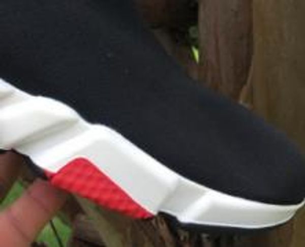 

k shoes breathable black white red men women luxury sneakers flat sock csual shoes