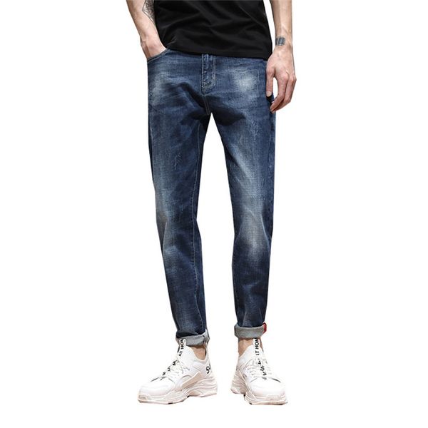 

men blue jeans design biker jeans strech casual jean for men hight quality cotton male long trousers 32 33 34 36 38 40,g550
