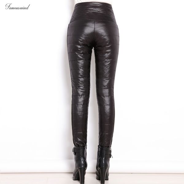 

брюки для женщин полуростовой женщины брюки полиэстер утиного зимних брюк женщины классической тощих плюс размер женской брюки женского, Black;white