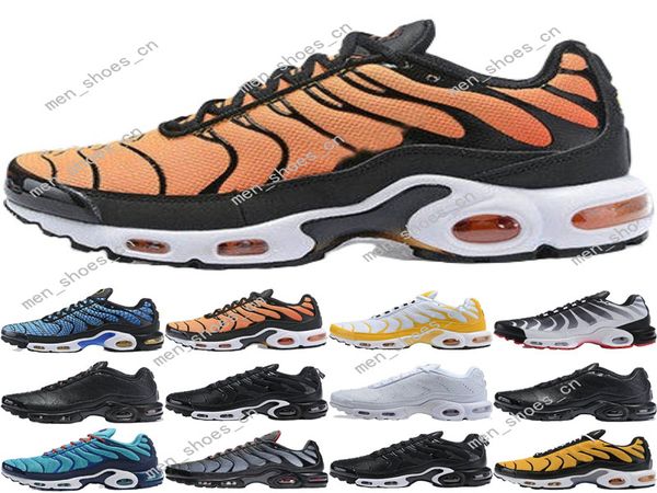 

2020 tn plus se running shoes for mens white black red hyper blue 3d glasses throwback future mens trainer fashion sports sneaker #003