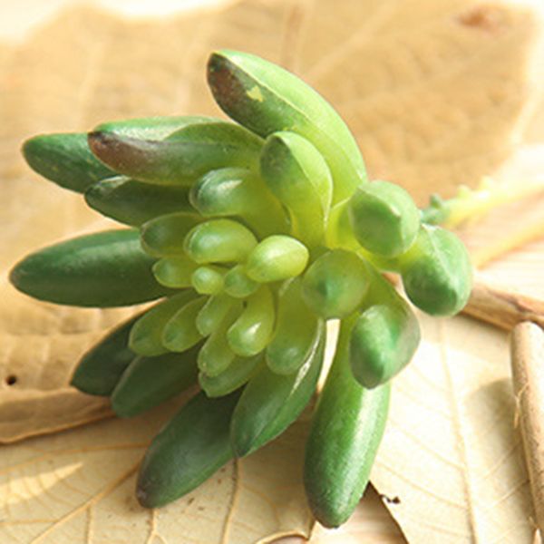 

simulated succulent plants bonsai green plant potted ornaments living room decor