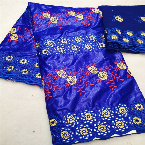 

2019 new arrival african bazin riche getzner fabric with beads cord lace fabric guinea brocade for wedding hl081402, Black;white