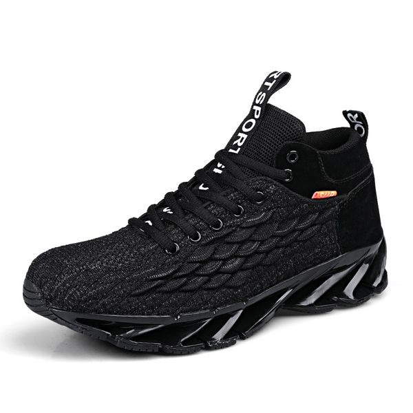 

men 's shoes men 's running shoes flying woven mesh new sports and leisure