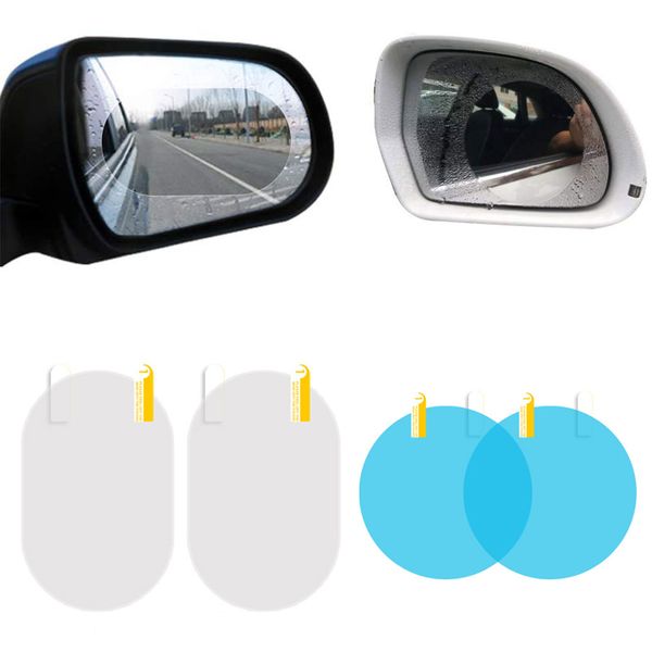 

new car rearview mirror protective film anti fog film car mirror window clear waterproof rainproof membrane