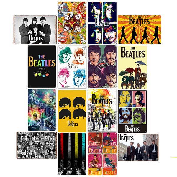 

rock band tin вход металл бляшки урожай европа паб ресторан home decor главная music room висячие картины искусство граффити scafts стене пл