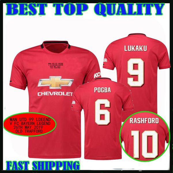 

19 20 manche ter occer jer ey united legend v bayern legend 2019 2020 man beckham ol kjaer heringham football utd hirt game match, Black;yellow