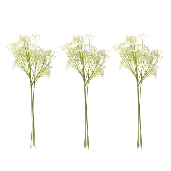 

15 bunch blossom artificial gypsophila flower wedding home decoration beige