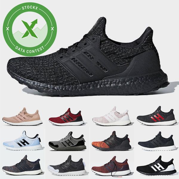 

discounts designer ub 3.0 4.0 triple black running shoes mens women pe primeknit jogging casual mens womens trainers sneakers