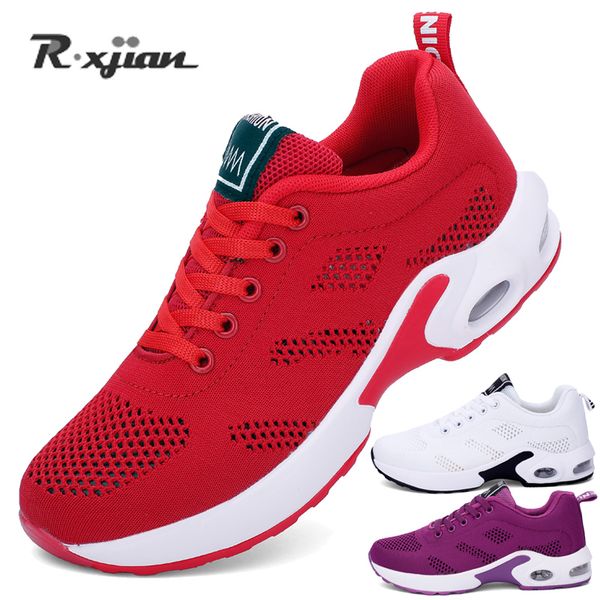 

genuine running shoes women breathable zapatillas hombre air cushion sneakers women gym trainers outdoor sport shoes 4-7.5