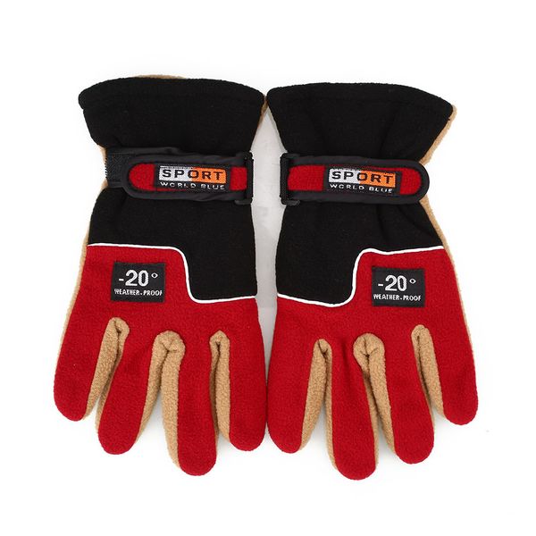 

winter warm fleece thermal motorcycle snow ski snowboard hiking gloves