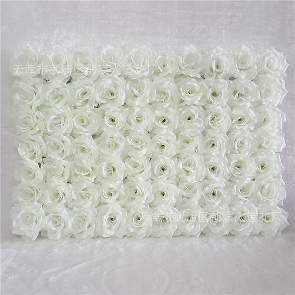

40x60cm artificial silk rose flowers wall wedding l background fake flowers diy wedding arch home garden decoration