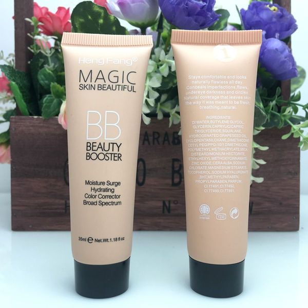 

35ml mineral face foundation bb cream liquid base high definition smothing face sun block waterproof cosmetics h8441