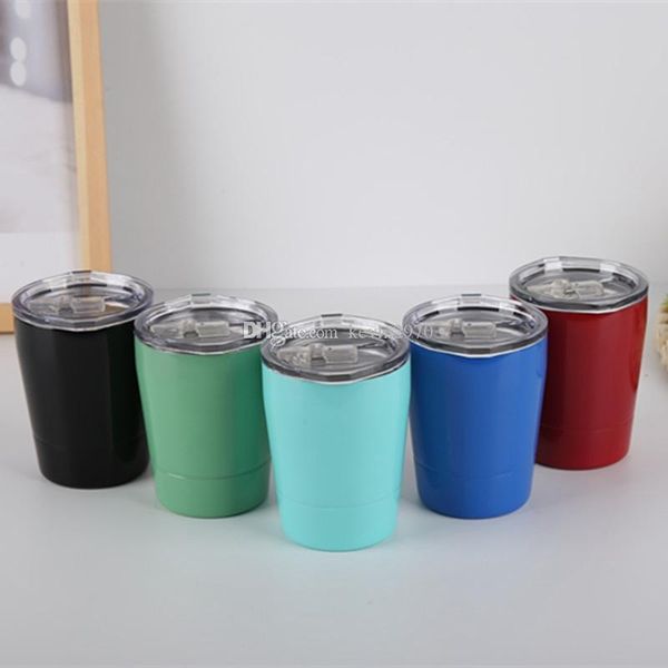 

wine glasses 9 oz egg shades cup double-insulated stainless steel milk coffee mug stainless tumbler for drink