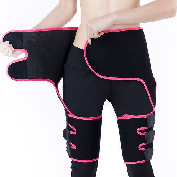 

new neoprene body shaper women thigh shapers fitness waist trainer reducing belt for female fat burning tummy control, Black;white