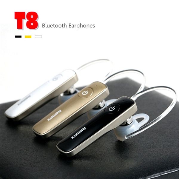 2019 novo Remax T8 Bluetooth 4.1 Esporte Fones De Ouvido fone de ouvido sem fio Fones De Ouvido Fones De Ouvido Fones De Ouvido Esportes Ao Ar Livre
