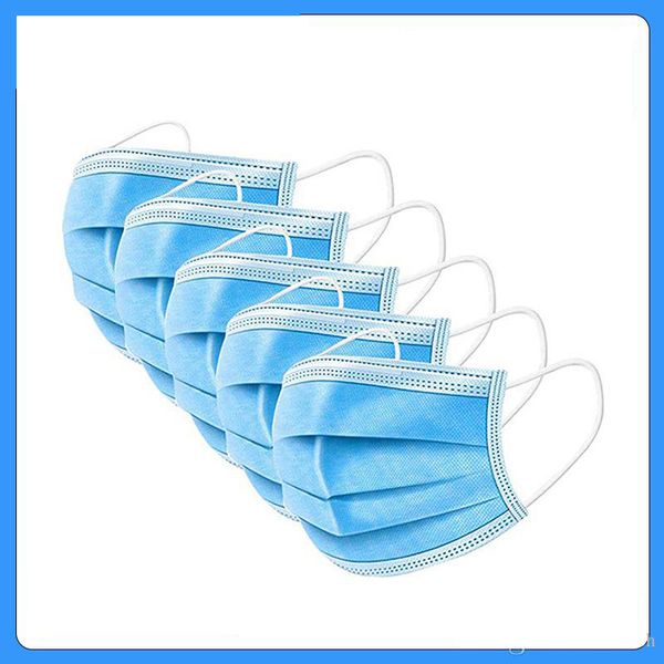 

дышащие 3ply нетканые одноразовые защитные пылезащитные маски для лица ушная петля наружная защитная в наличии бесплатная доставка