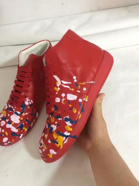 

new fashion mmm men flats designer mens kanye west shoes mens casual shoes 38-46, Black