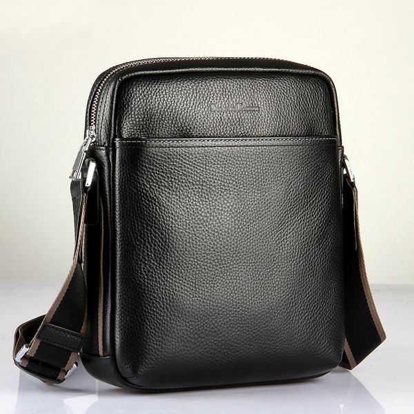 

new arrival fashion men shoulder bag, male leather messenger bag, business men cowhide bag