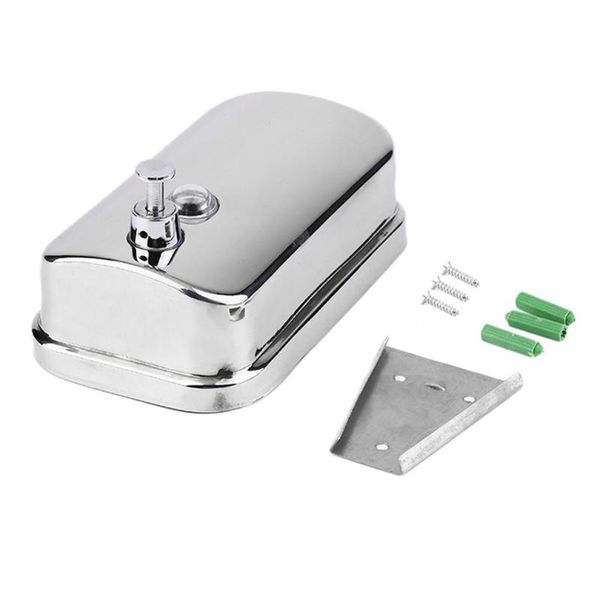 

mounted stainless steel manual wall mount soap dispenser for bathroom kitchen l