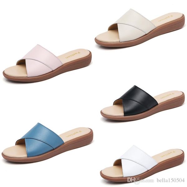 

good quality designer brand women beach slide sandals scuffs slippers ladies white black beach fashion slip-on luxury sandals flip flops