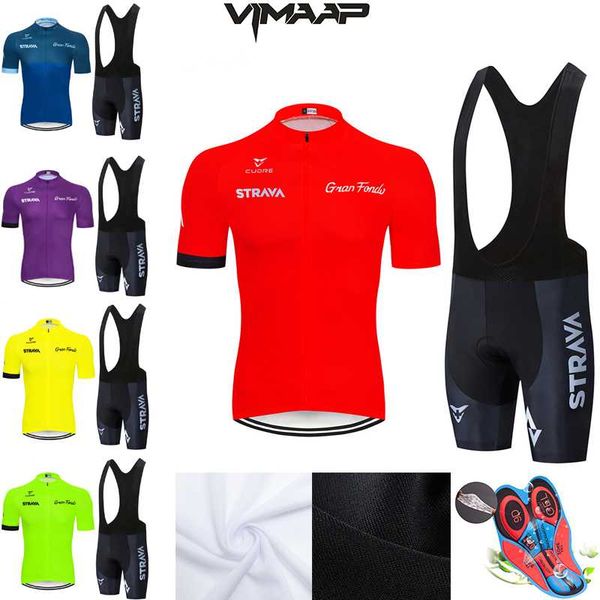 

2020 new red strava pro bicycle team short sleeve men's cycling jersey summer breathable cycling clothing sets, Black;blue