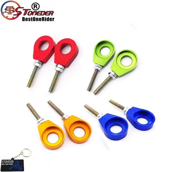 

stoneder 15mm chain adjuster tensioner axle block for chinese 50cc-160cc crf 50 klx110 ssr thumpstar pit dirt bike motorcycle