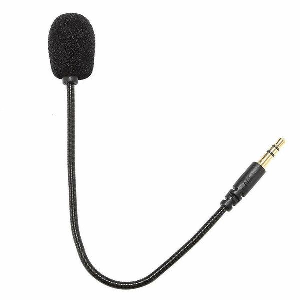 

gaming 3.5mm wired stereo studio headset mic mini hd microphone lapmono recorder voice phone for cell q1e5
