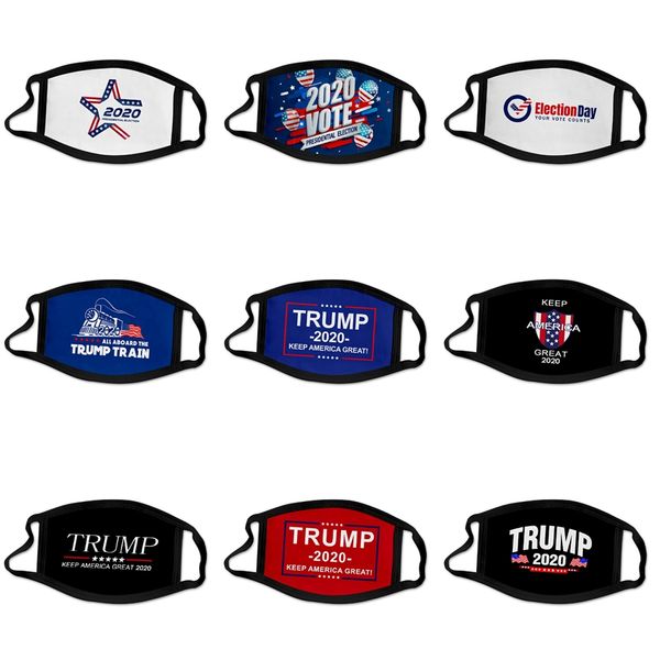 

дизайнер trump маска для лица маски ткани face masque многоразовый фильтр гражданской защиты mascherina рм2,5 ac хлопка малышей маска толсты, Black