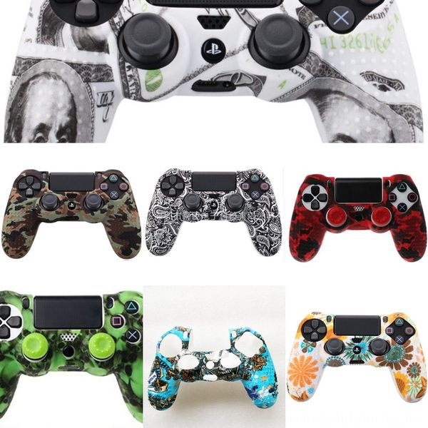 

lf4wf red skulls soft touch upper housing shell case replacement pro ps4 jdm-040 ps4 slim controller for jdm-050 jdm-055 sp4fs12