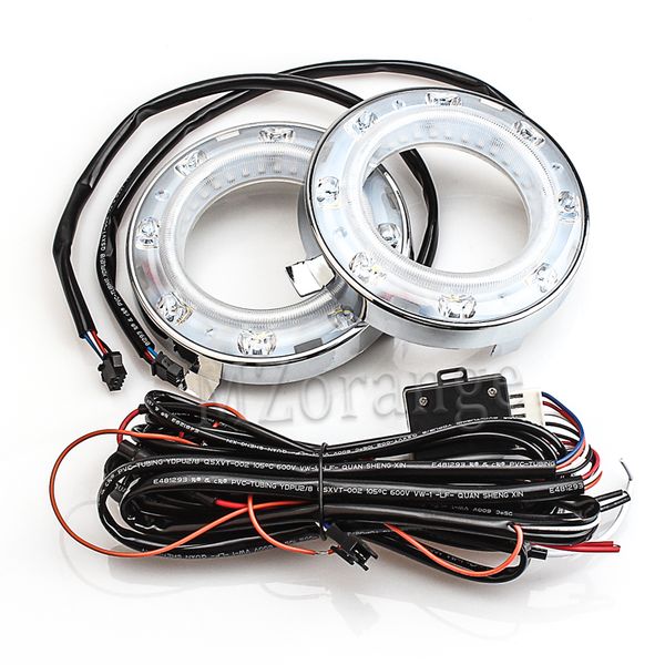 

12v waterproof abs led daytime running light for forester 2009 2010 2011 2012 blue turn signal relay car drl lamp