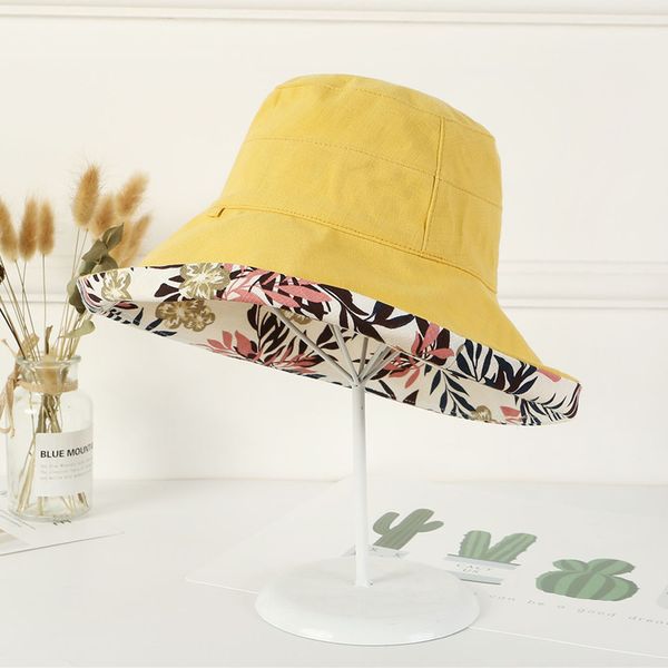 

fashion women cotton solid color double-sided printing dual-use fisherman hat gorras para hombre#guahao, Blue;gray