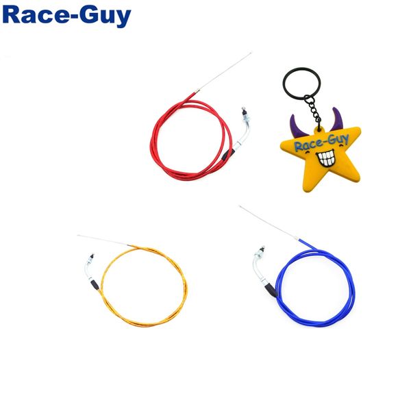 

51" 1300mm racing carburetor gas throttle cable for 2 stroke 49cc 50cc 60cc 66cc 80cc motorized bicycle motor bike
