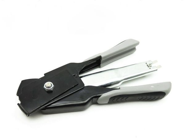 

hand plier c type nailer sr8 hog ring gun & 2500pcs c type nails clips cage fencing nailer pliers tool