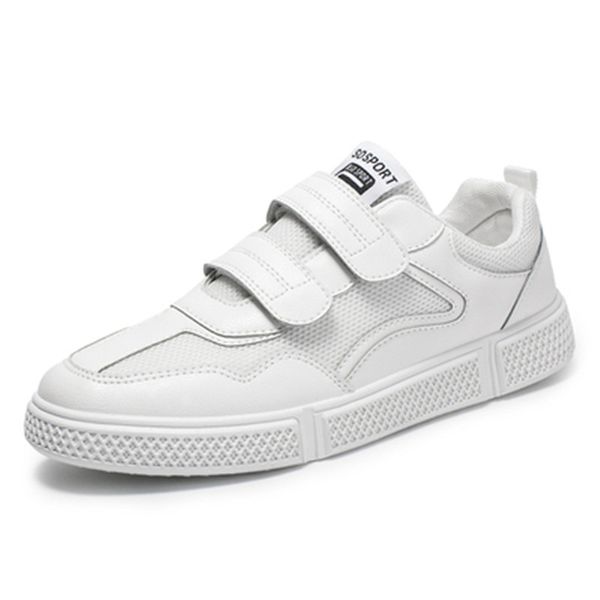 

men's white shoes 2019 spring and autumn new fashion wild wear casual shoes comfortable wild, Black